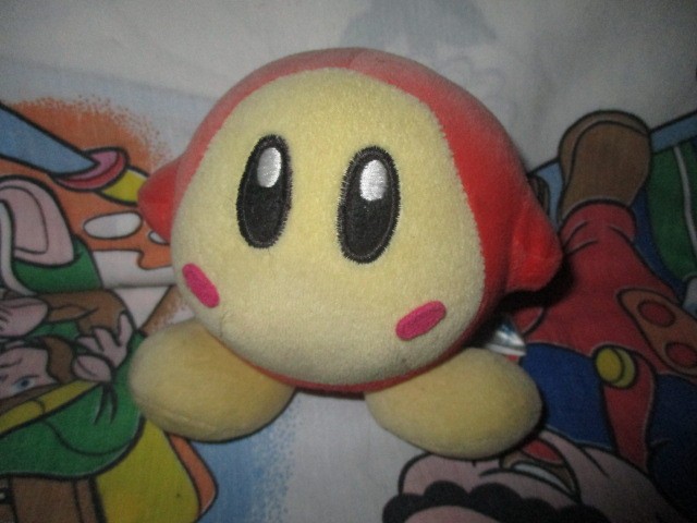 kirby cafe waddle dee plush