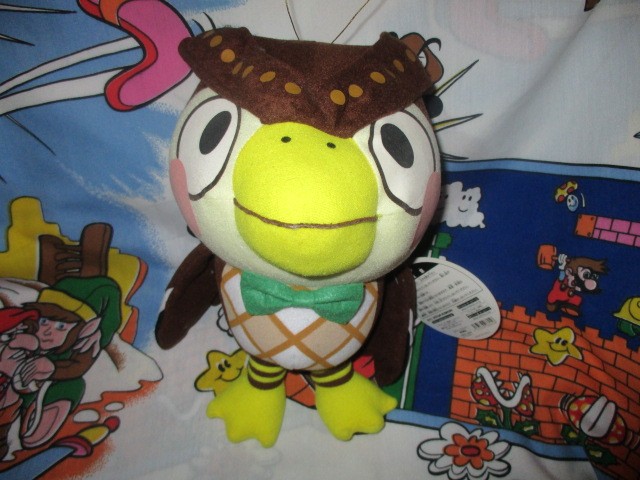 animal crossing plush blathers